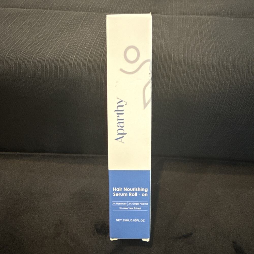 Aparthy Hair Nourishing Serum Rosemary Aloe Vera Ginger Root Roll On 0.85 fl oz